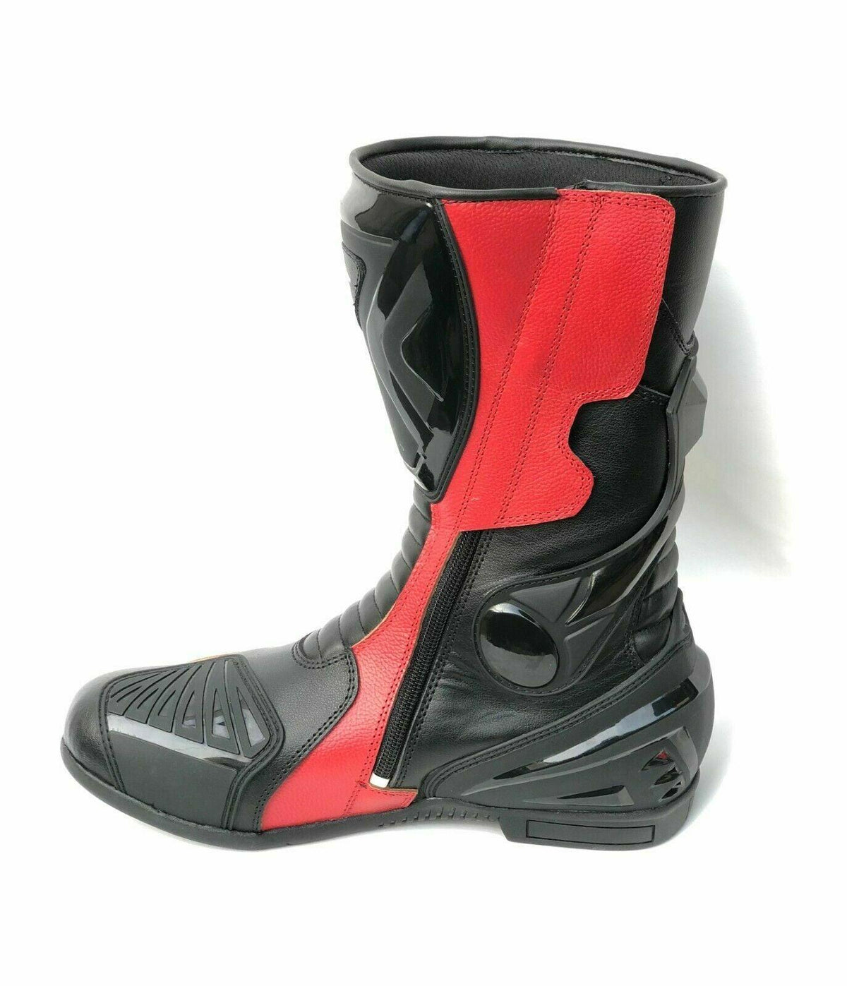 ZMB-042 Motorcycle/Motorbike Leather Shoes Custom Made - ZEES MOTOR SPORTS