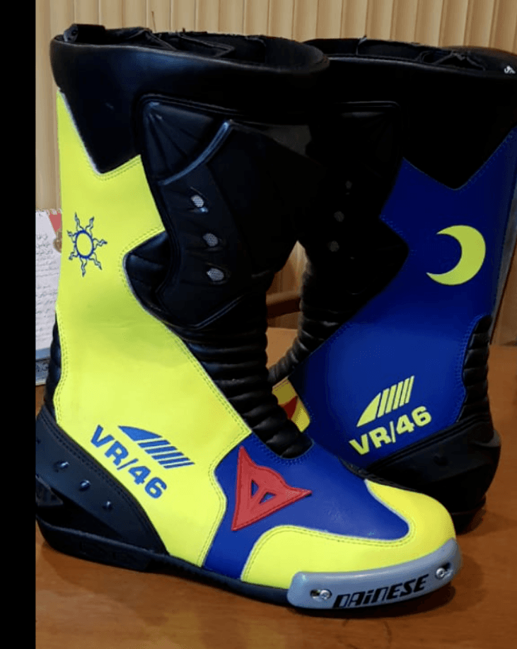 ZMB-046 Motorcycle/Motorbike Leather Shoes Custom Made - ZEES MOTOR SPORTS
