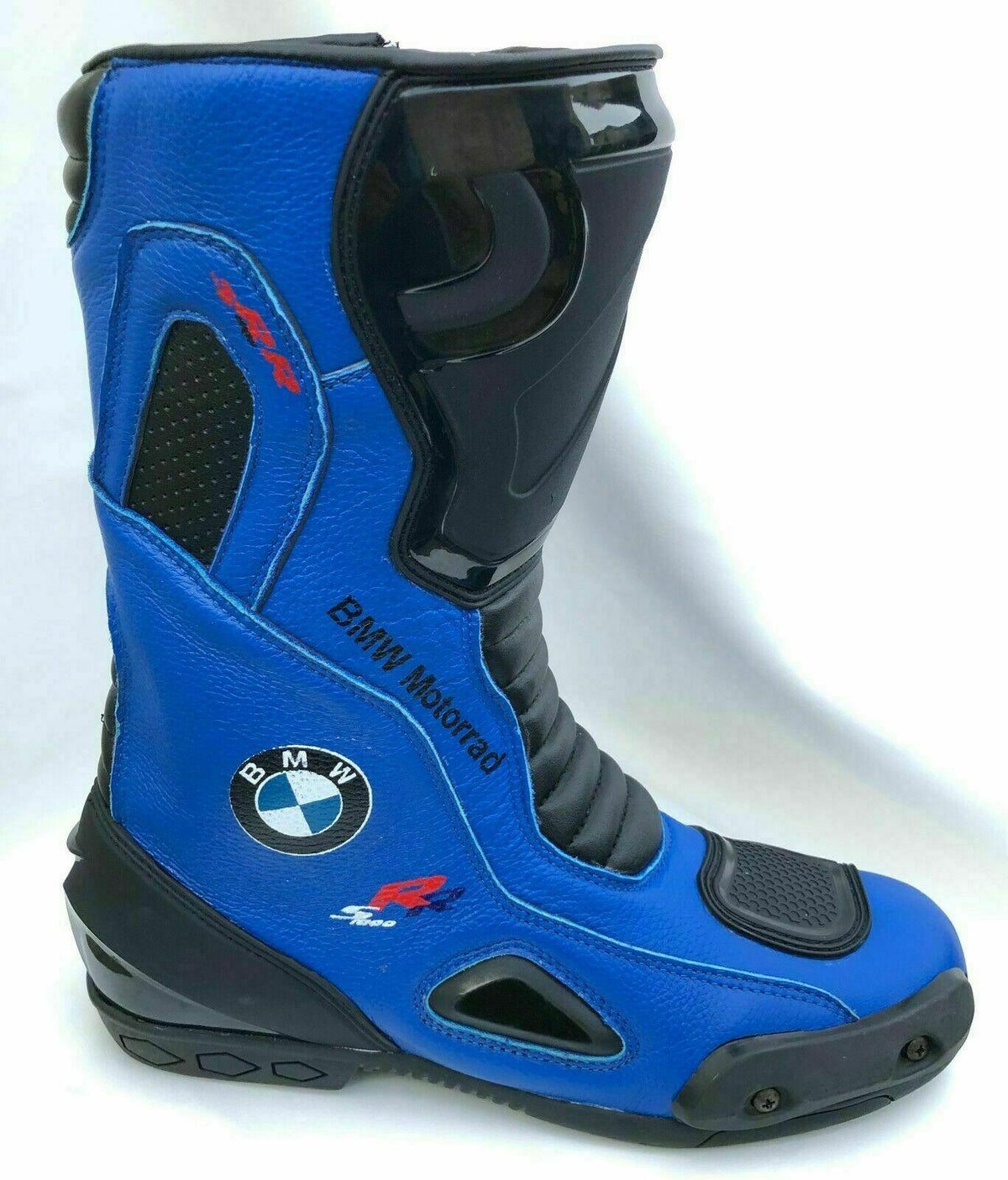 ZMB-054 Motorcycle/Motorbike Leather Shoes Custom Made - ZEES MOTOR SPORTS